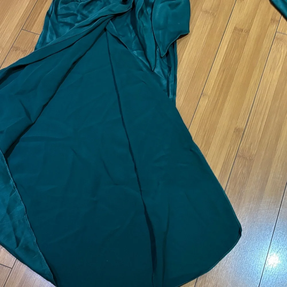 Zara Emerald Long Sleeve Dress - Picture 4 of 4